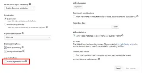 Image titled Set Age Restriction for Your YouTube Video.png
