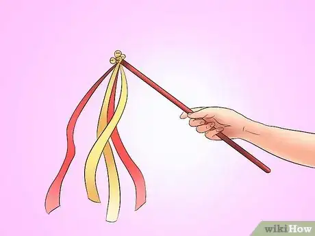 Image titled Make a Wedding Ribbon Wand Step 13