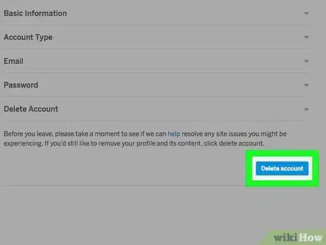 Image titled Cancel Your MySpace Account Step 5
