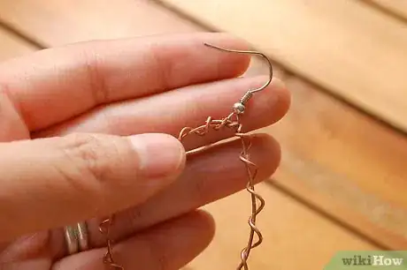 Image titled Make Peruvian Thread Earrings Step 6