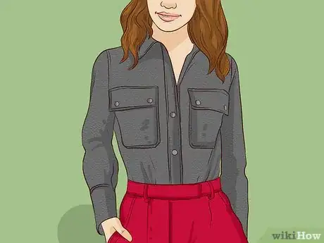 Image titled Wear a Leather Shirt Step 1