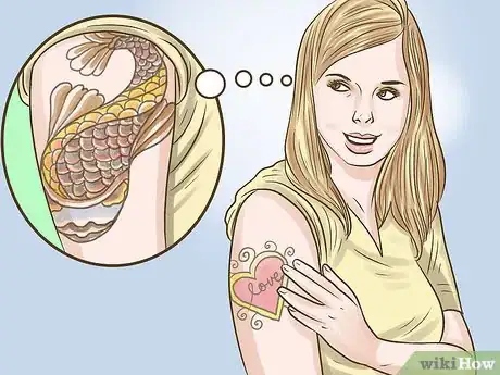 Image titled Cover Up an Armband Tattoo Step 8