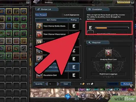 Image titled Refine in Aura Kingdom Step 7