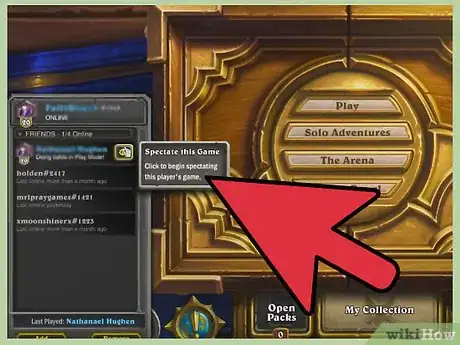Image titled Spectate in Hearthstone Step 2