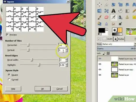 Image titled Turn a Photo Into a Puzzle Using GIMP Step 1