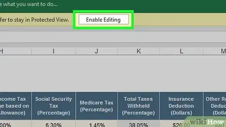 Image titled Prepare Payroll in Excel Step 4