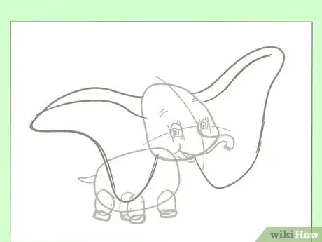 Image titled Draw Dumbo Step 5