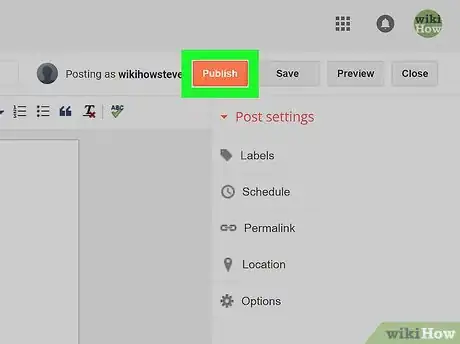 Image titled Embed a YouTube Video in a Blogger Blog Step 13