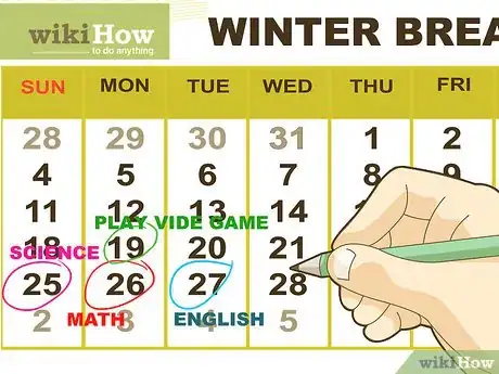 Image titled Utilize Winter Break for Studying Step 4