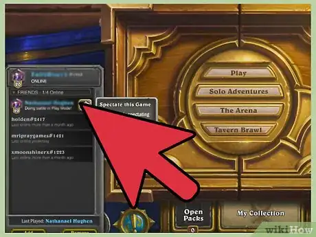 Image titled Spectate in Hearthstone Step 1