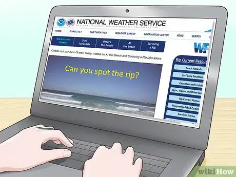 Image titled Stay Safe Around Rip Currents Step 1