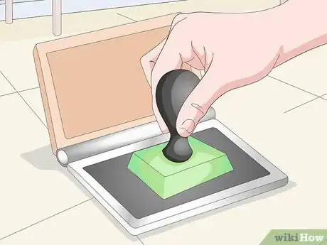 Image titled Make Ink Stamped Coasters Step 12