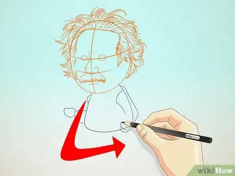 Image titled Draw Albert Einstein Step 4