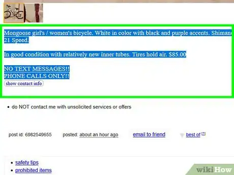 Image titled Spot a Craigslist Scam Step 2