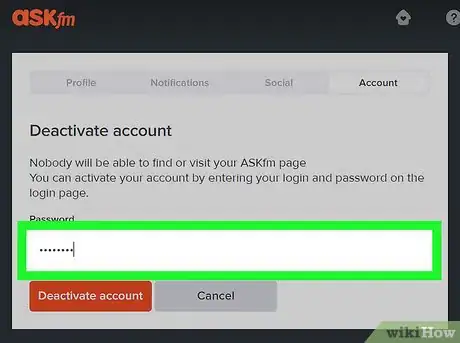 Image titled Delete an Ask Fm Account Step 6