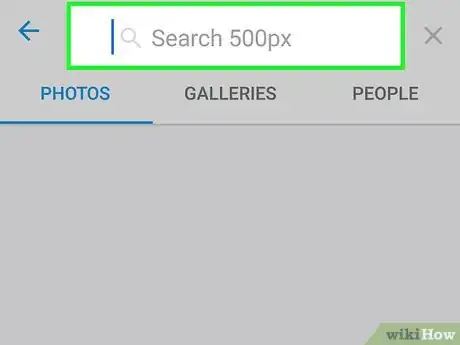 Image titled Use 500px on Android Step 10