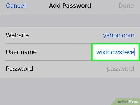 Image titled Save Your Name and Passwords for Safari on an iPhone Step 8