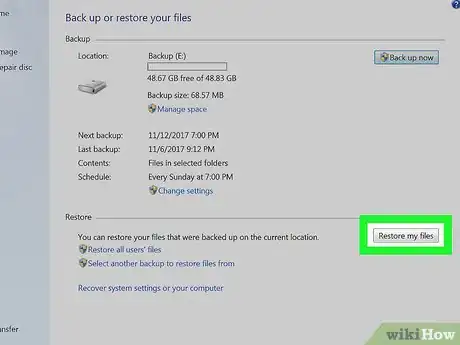 Image titled Recover Deleted Files in Windows 7 Step 9
