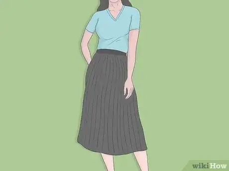 Image titled Wear a Plisse Skirt Step 2
