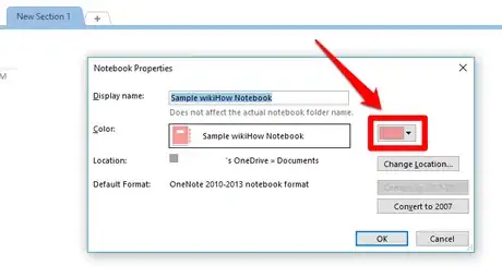 Image titled Change the Tab Colors in OneNote 2013 Method 1 Step 4.png