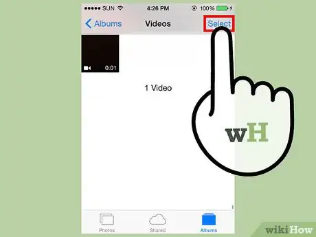 Image titled Delete Videos on an iPhone Step 7
