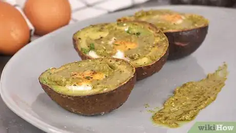 Image titled Bake Eggs in an Avocado Step 10