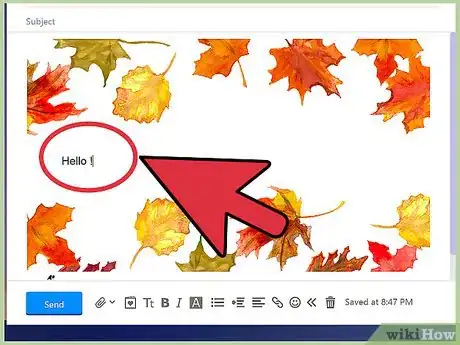 Image titled Add Stationery to Yahoo Email Step 7