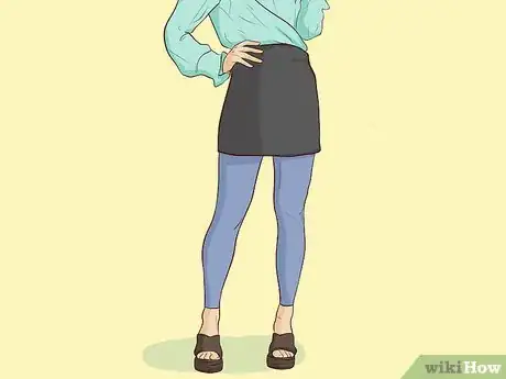 Image titled Wear a Mini Skirt in Winter Step 3