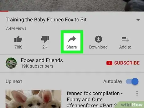 Image titled Copy a URL on the YouTube App on iPhone or iPad Step 4