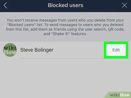Image titled Delete LINE App Contacts on iPhone or iPad Step 9