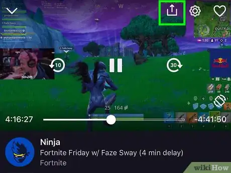 Image titled Share a Twitch Stream on Facebook on iPhone or iPad Step 14