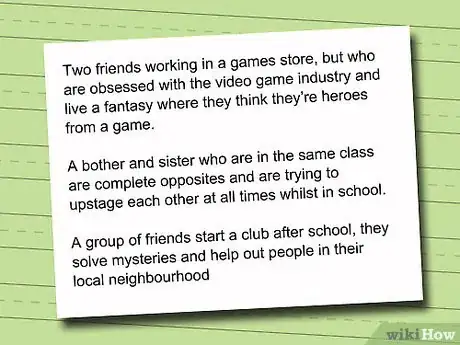 Image titled Write a Script to a Teenage Sitcom Step 1