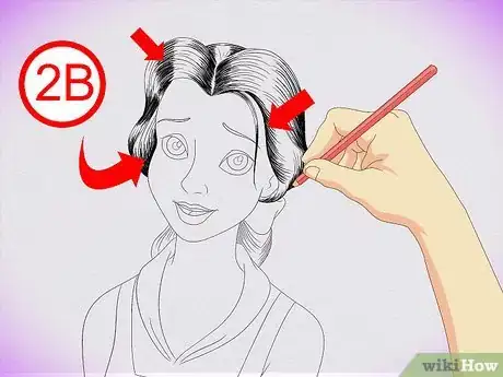 Image titled Draw a Realistic Portrait of Belle Step 6