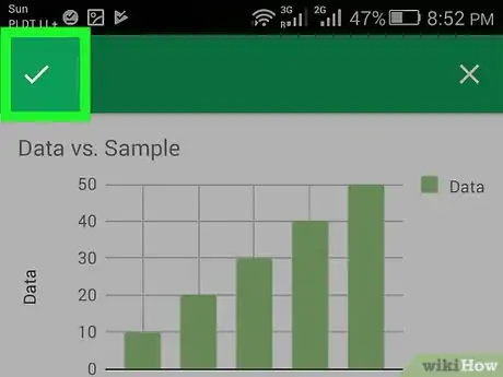 Image titled Make a Graph on Google Sheets on Android Step 10