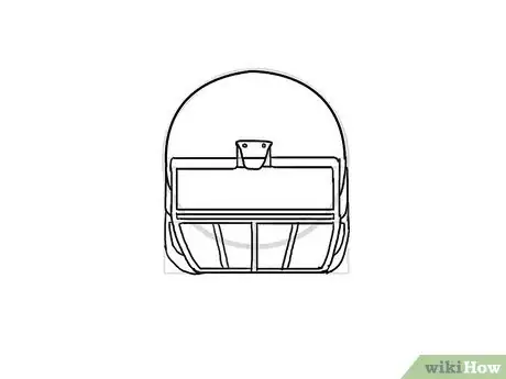 Image titled Draw a Football Helmet Step 6