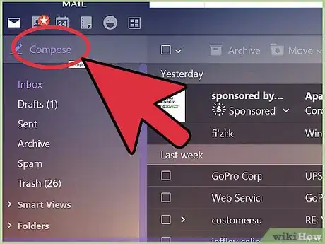 Image titled Add Stationery to Yahoo Email Step 3
