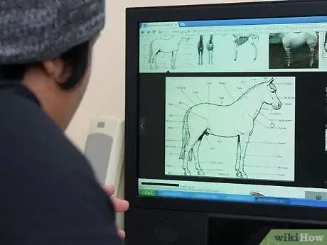 Image titled Draw a Horse Jumping Step 1