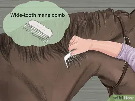 Image titled Brush a Horse Step 11