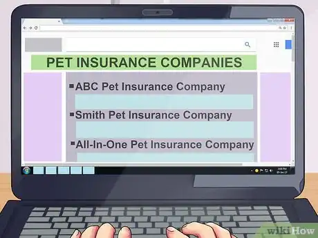 Image titled Compare Pet Insurance Companies Step 1
