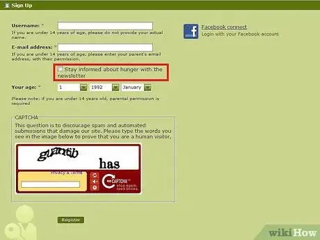 Image titled Create a Freerice Account Step 3Bullet1
