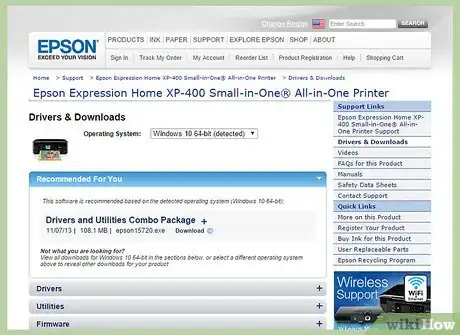 Image titled Connect to an Epson XP–400 Step 2Bullet1