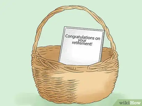 Image titled Make a Retirement Gift Basket Step 1