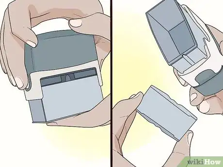 Image titled Recycle Self Inking Stamps Step 1
