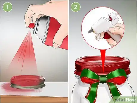 Image titled Decorate Mason Jars for Christmas Gifts Step 2