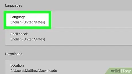 Image titled Change the Default Language in Google Chrome Step 5