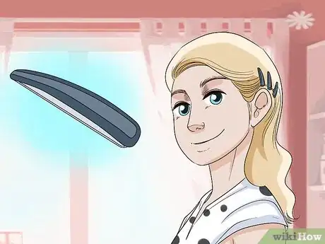 Image titled Style Bangs While Growing Them Out Step 2