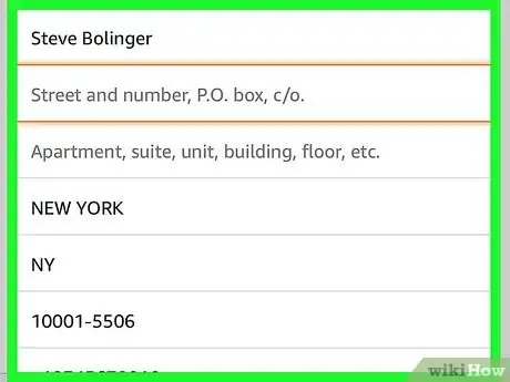 Image titled Change Your Shipping Address on Amazon on iPhone or iPad Step 6
