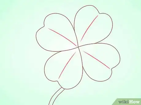 Image titled Draw a Clover Step 10