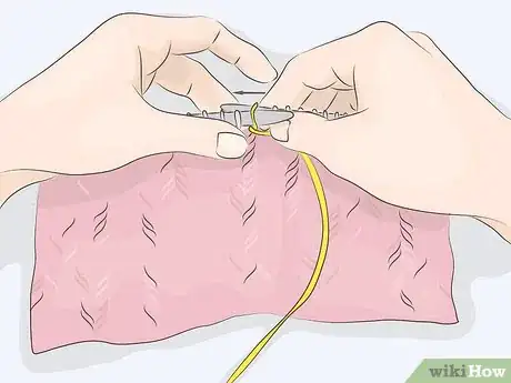 Image titled Knit the Wrap and Turn Short Row Stitch Step 4