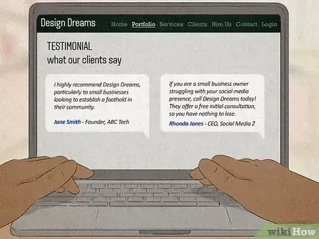 Image titled What Should You Put on a Personal Website Step 8